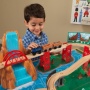     KidKraft   Waterfall Station Train Set AND Table In Natural